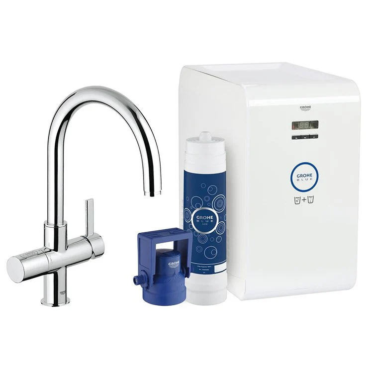 Blue Chilled and Sparkling Water Filtration System Starter Kit - Frankwebs