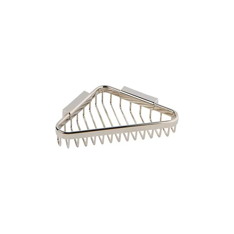 Shower Basket Hotelier Corner Matte Black 6 Inch Brass Wall Mount - Frankwebs