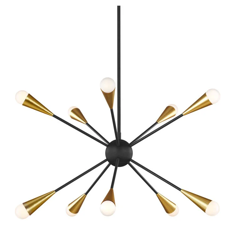 Jax Ten-Light Chandelier by Ellen - Frankwebs