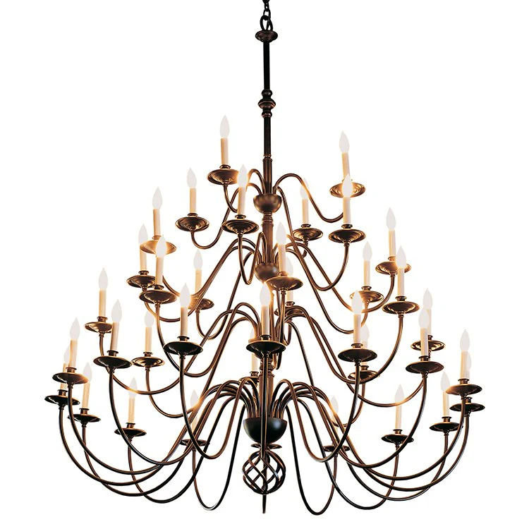 Ball Basket 36-Light Four-Tier Chandelier - Frankwebs