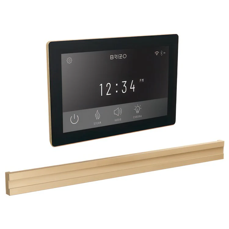 Steam Kit Mystix Lumicoat Luxe Nickel Transcendent with Digital Interface & Bilateral Steam Head 12 User Presets Built-In WIFI & Bluetooth Capabilities AromaTherapy AudioTherapy & ChromaTherapy Options Patented Dual Sensor Technology - Frankwebs