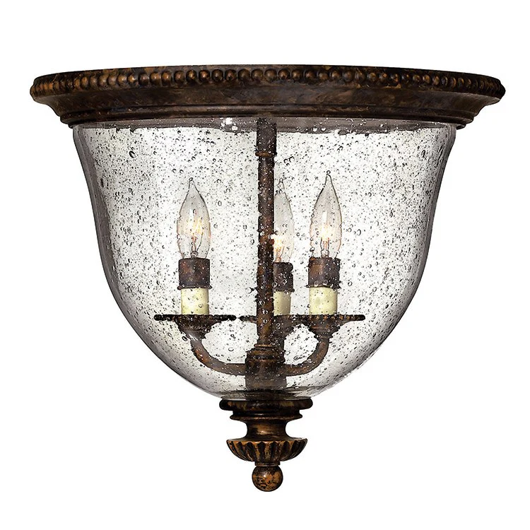 Rockford Three-Light Flush Mount Ceiling Light - Frankwebs