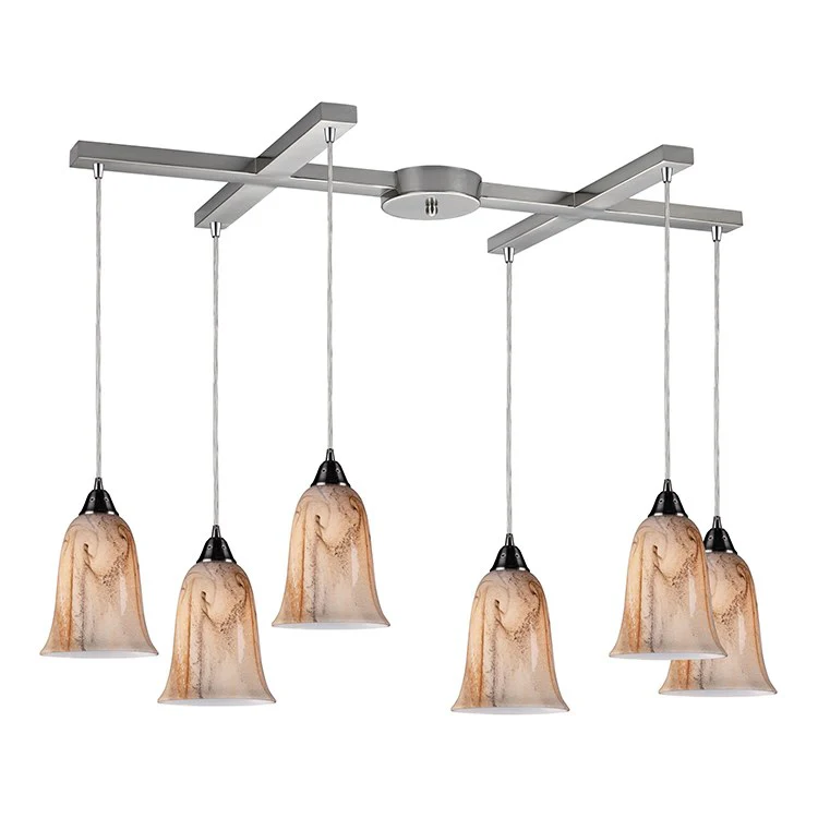 Granite Six-Light Pendant - Frankwebs