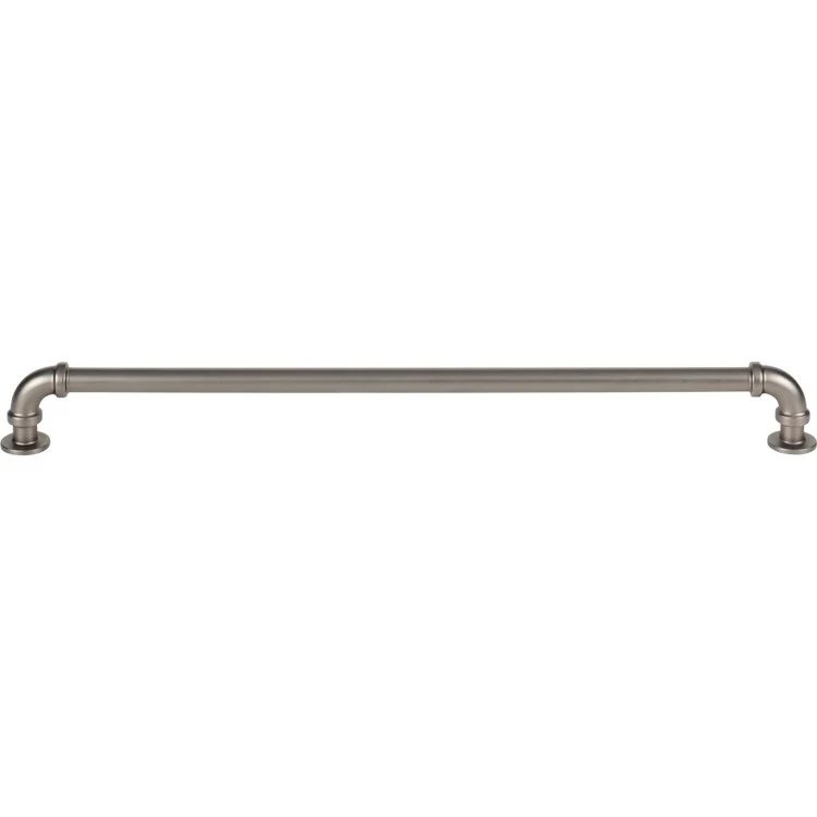 Drawer Pull Atlas Steam Punk Brushed Nickel Zinc Alloy 12 Inch - Frankwebs