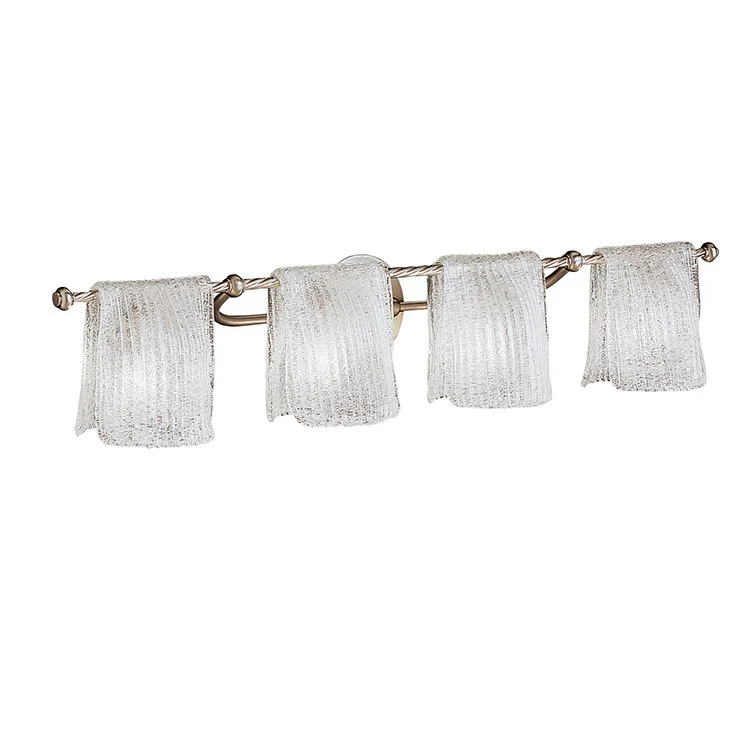 Drapes Four-Light Bathroom Vanity Fixture - Frankwebs