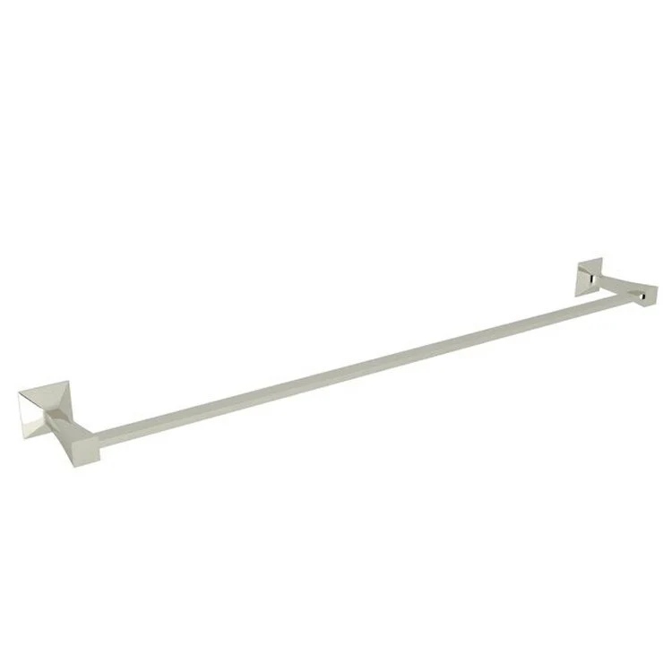Towel Bar Vincent 24 Inch Single Polished Chrome Brass/Zinc 3-11/32 Inch - Frankwebs