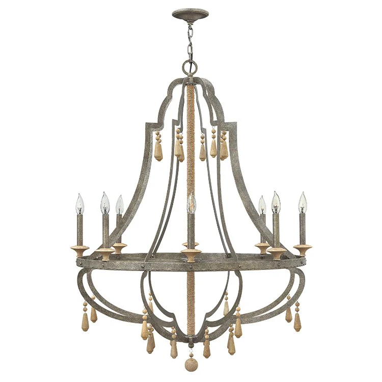 Cordoba Eight-Light Single-Tier Chandelier - Frankwebs