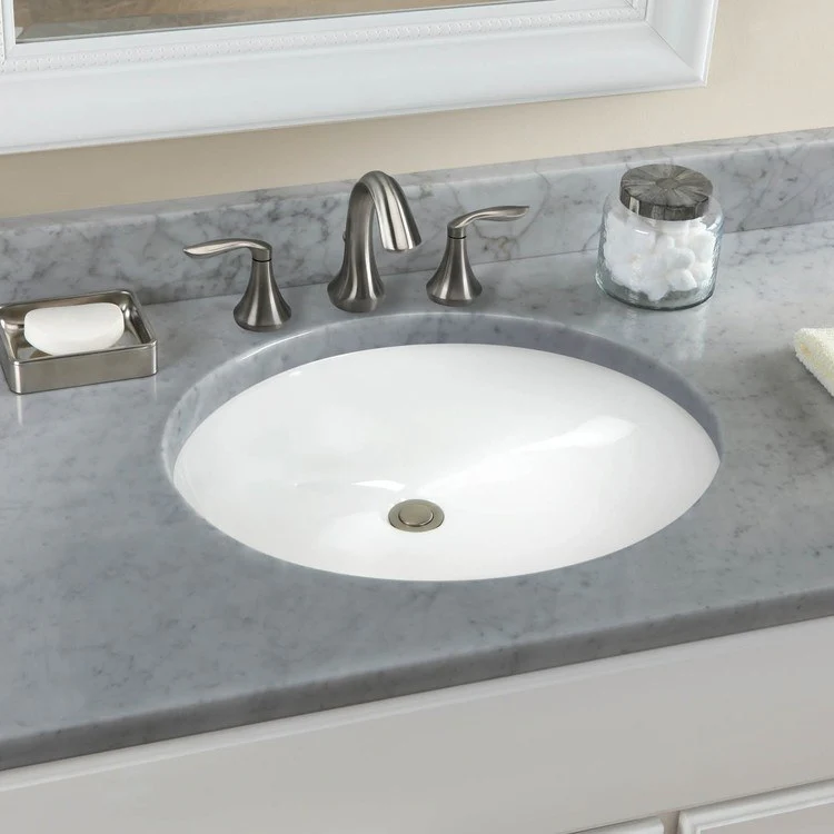 Dantesca 21-1/4 Oval Undermount Bathroom Sink - Frankwebs