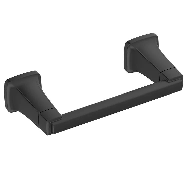 Toilet Paper Holder Townsend Pivoting Matte Black Metal 3-7/8 Inch Concealed Mount - Frankwebs