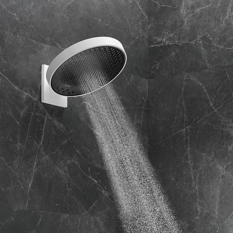 Shower Set Rainfinity 250 2 Knob Matte White Metal - Frankwebs