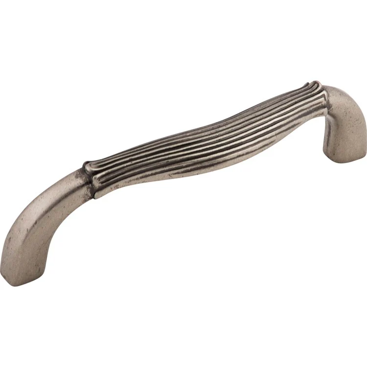 Pull Edwardian Nouveau Bow D Handle Pewter Antique Zinc Alloy 3-3/4 Inch 4-3/16x9/16x1-5/16 Inch - Frankwebs