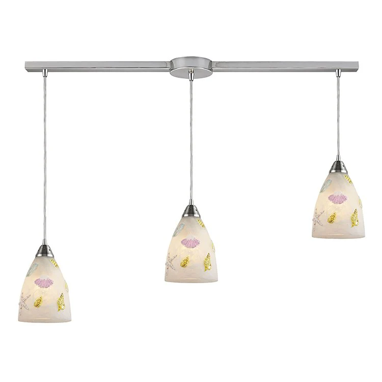 Seashore Three-Light Linear Pendant - Frankwebs