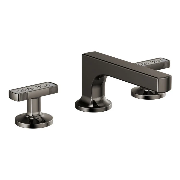 Lavatory Faucet Kintsu Widespread 6-16 Inch Spread 2 Less Handle ADA WaterSense Brilliance Luxe Nickel 1.5 Gallons per Minute - Frankwebs