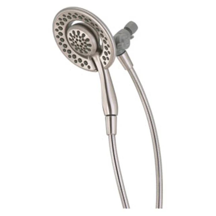 Handshower Combination In2ition Universal Showering Components 2-In-1 Spotshield Brushed Nickel WaterSense 6-1/8 Inch Includes 72 Inch Hose 2.0 Gallons per Minute - Frankwebs