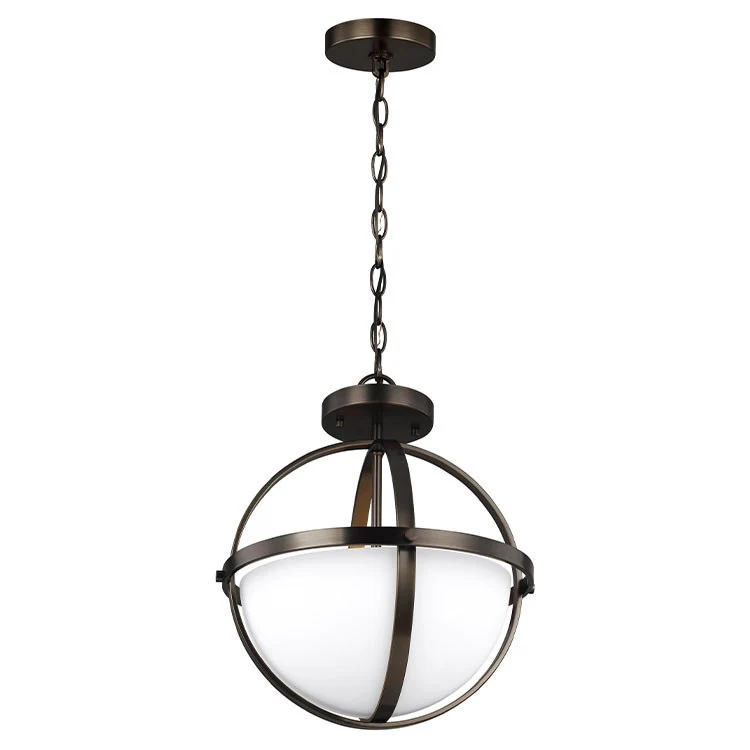 Alturas Two-Light Convertible Semi-Flush Mount Ceiling Fixture/Pendant - Frankwebs