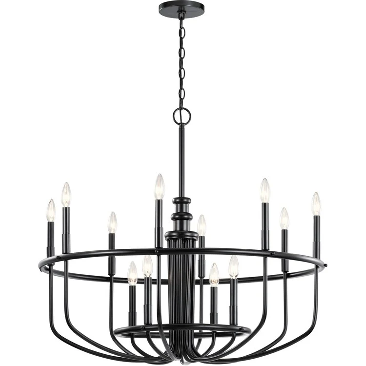 Capitol Hill Twelve-Light Two-Tier Chandelier - Frankwebs