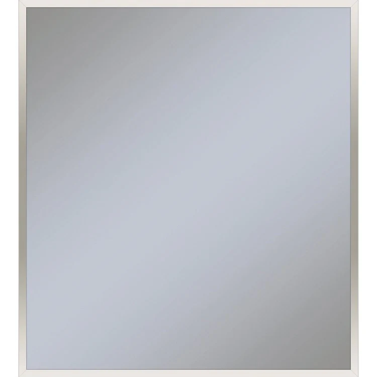 Bathroom Mirror Profiles Framed Rectangular 36W x 40H Inch Chrome Wall Mount - Frankwebs