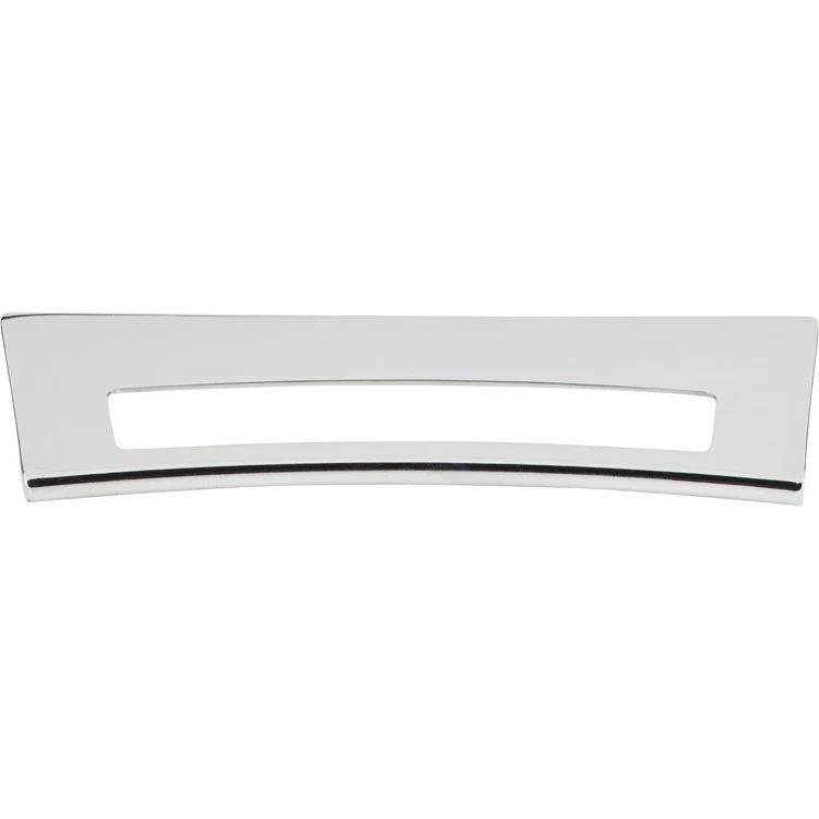 Drawer Pull Atlas Mid Century Tab Brushed Nickel Zinc Alloy 5-1/16 Inch - Frankwebs