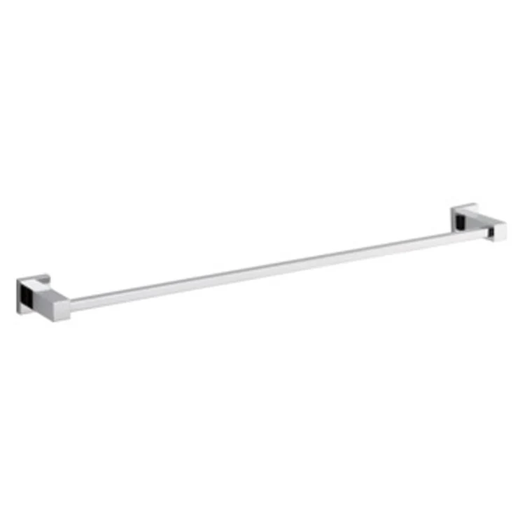 Towel Bar Brevard 24 Inch Chrome Brass 3-3/4 Inch for Velum Bath Collection Wall Mount - Frankwebs