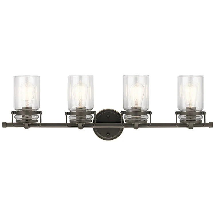 Brinley Four-Light Bathroom Vanity Fixture - Frankwebs