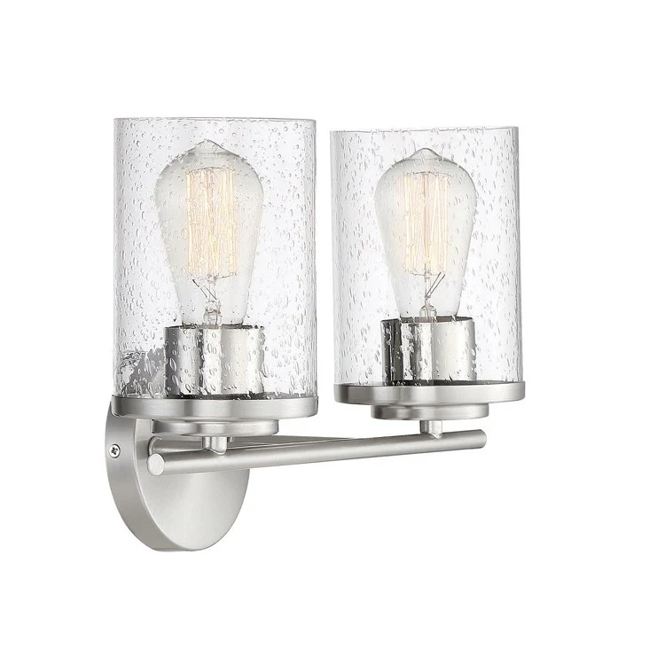 Marshall Two-Light Bathroom Vanity Fixture - Frankwebs