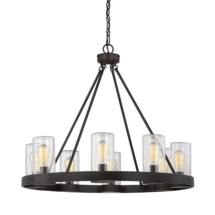 Inman Eight-Light Outdoor Chandelier - Frankwebs