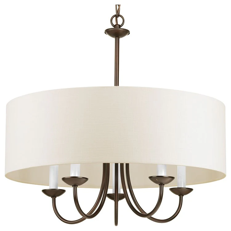 Five-Light Drum Shade Chandelier - Frankwebs