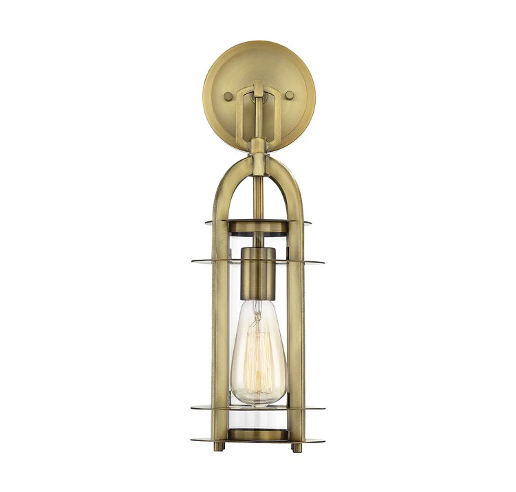 Merrill Single-Light Small Outdoor Wall Sconce - Frankwebs