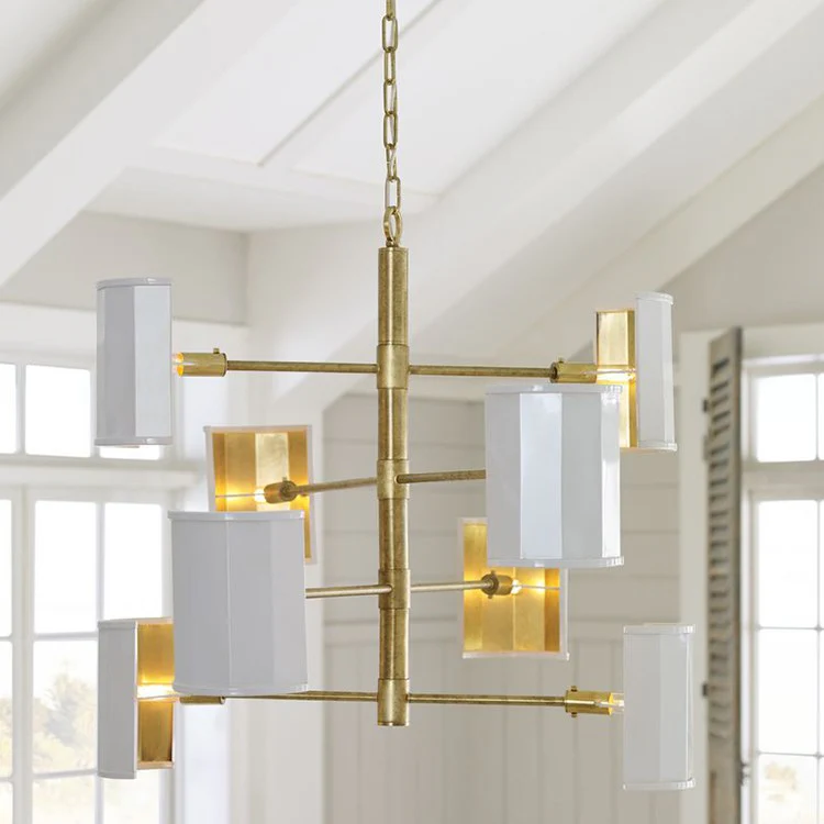 Wandermere Eight-Light Chandelier by Jeffery Alan Marks - Frankwebs