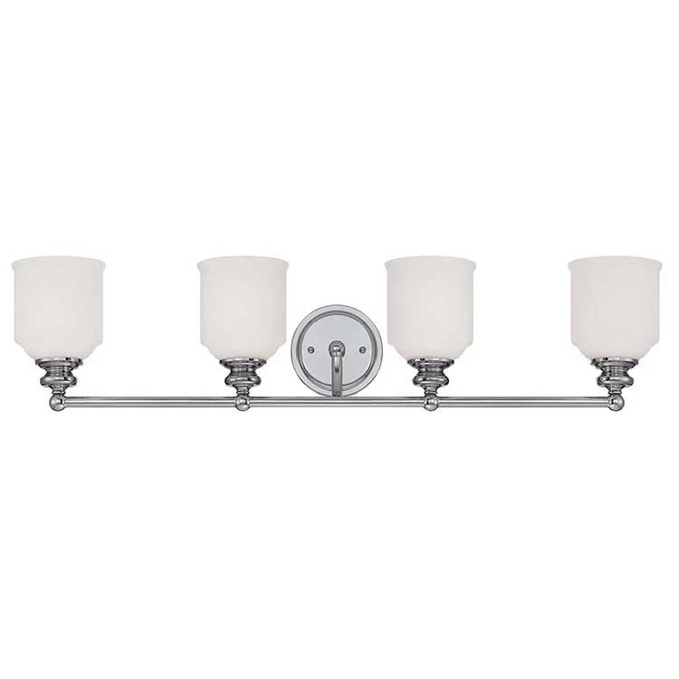 Melrose Four-Light Bathroom Vanity Fixture - Frankwebs