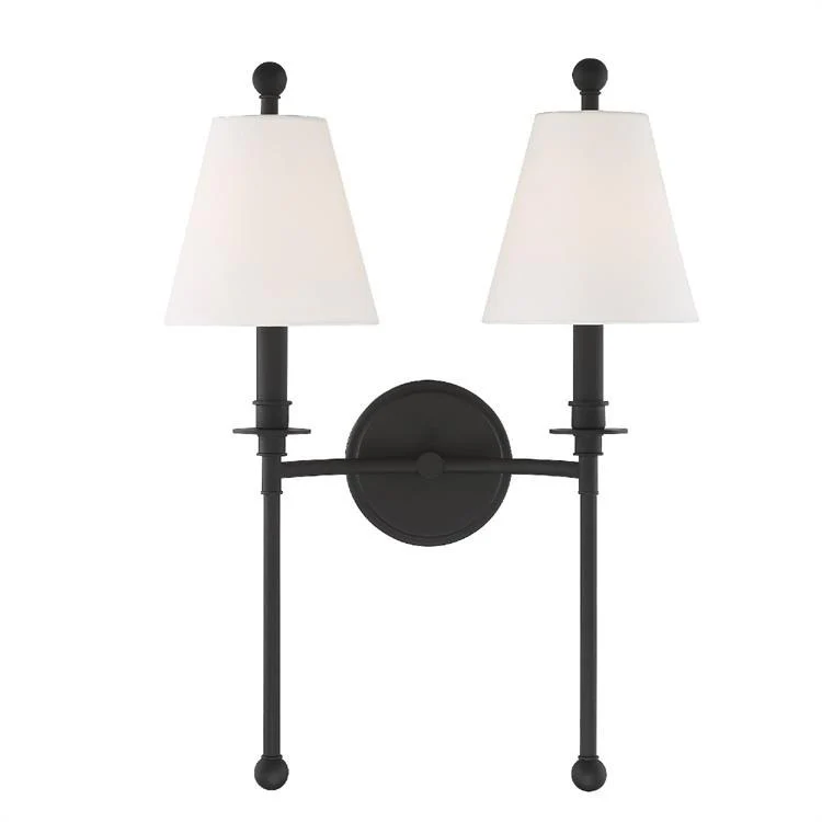 Riverdale Two-Light Wall Sconce - Frankwebs