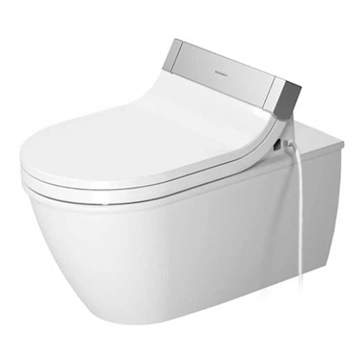 Toilet Darling New 1 Piece White Elongated 13-5/8 Inch Wall Mount 0.8 / 1.6 Gallons per Flush - Frankwebs