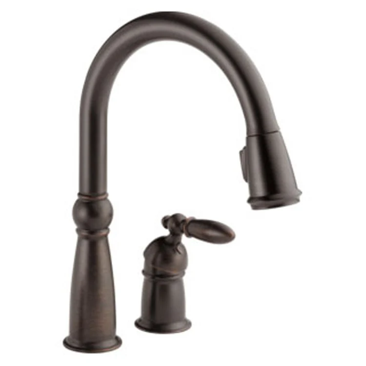 Victorian Single Handle Widespread Pull Down Kitchen Faucet - Frankwebs