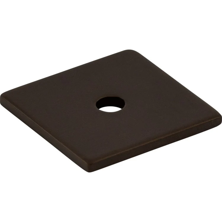 Knob Backplate Sanctuary Square Oil Rubbed Bronze 1 Inch 1 Hole Zinc Alloy - Frankwebs