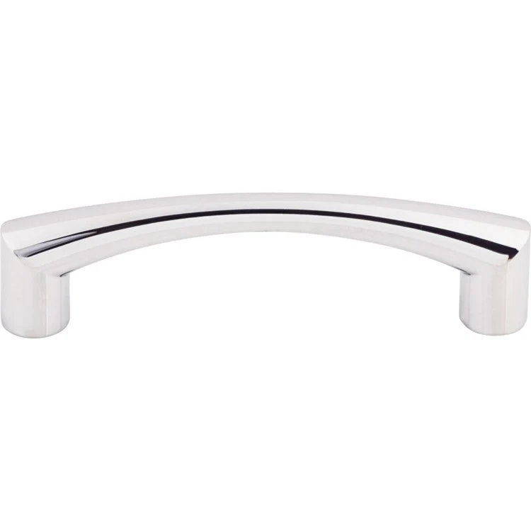 Pull Nouveau Hidra D Handle Ash Gray Zinc Alloy 3-3/4 Inch 4-3/8x1/3x7/8 Inch - Frankwebs