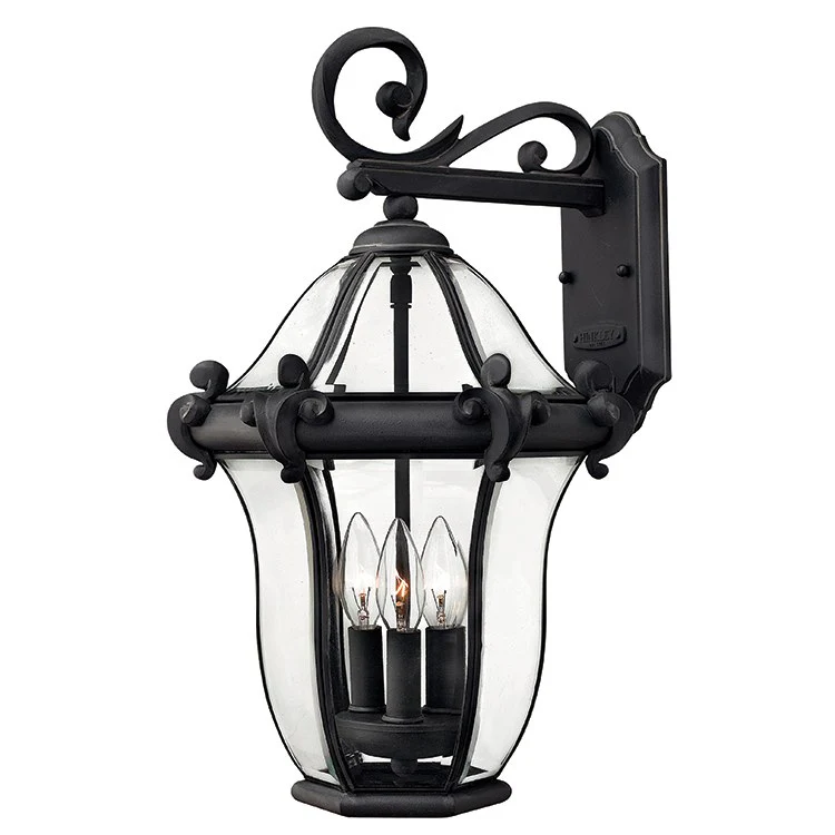 San Clemente Three-Light Small Wall-Mount Lantern - Frankwebs