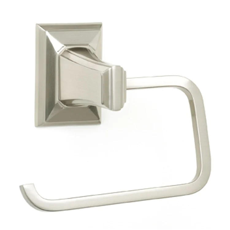 Toilet Paper Holder Geometric Bath Single Post Polished Brass 5-3/8 Inch 3-1/4 Inch Wall Mount - Frankwebs