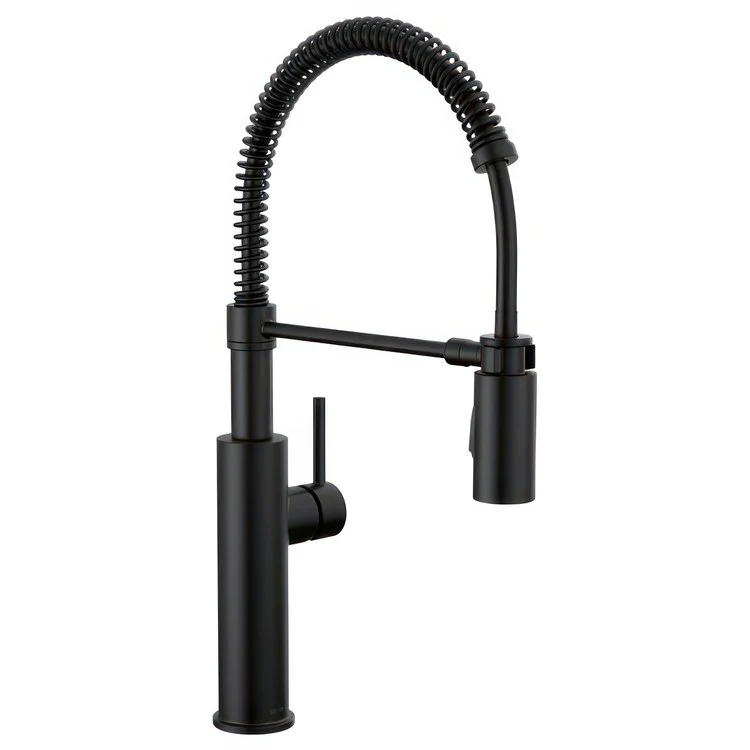 Kitchen Faucet Antoni 1 Lever ADA Chrome Pull Down Spring - Frankwebs