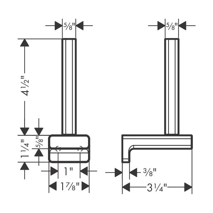 Toilet Paper Holder AddStoris Euro Matte Black Metal 3-1/4 Inch Wall Mount - Frankwebs