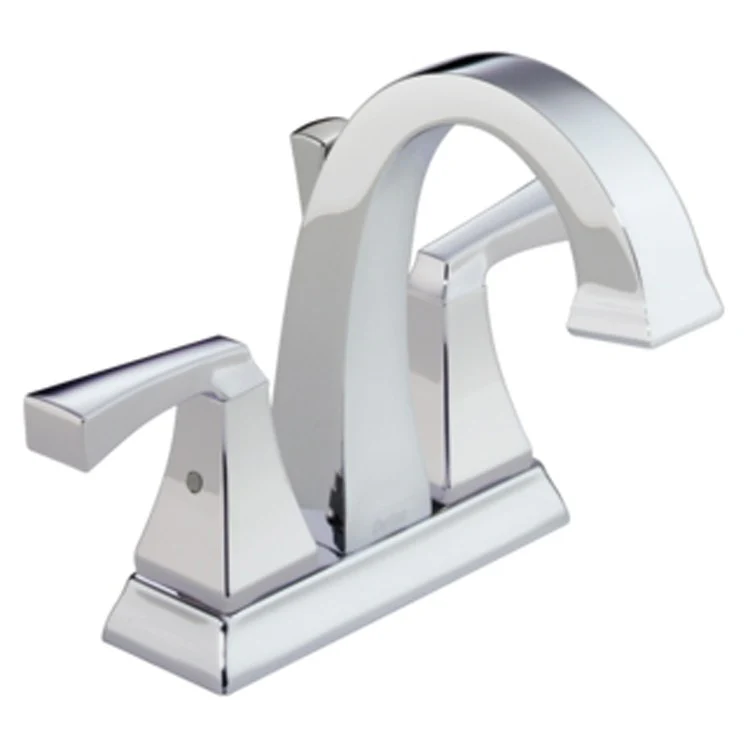 Dryden Two Handle Centerset Bathroom Faucet with Drain - Frankwebs