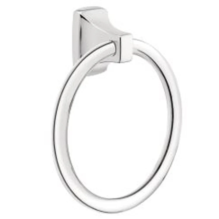 Towel Ring Contemporary 6 Inch Closed Chrome/Lucite - Frankwebs
