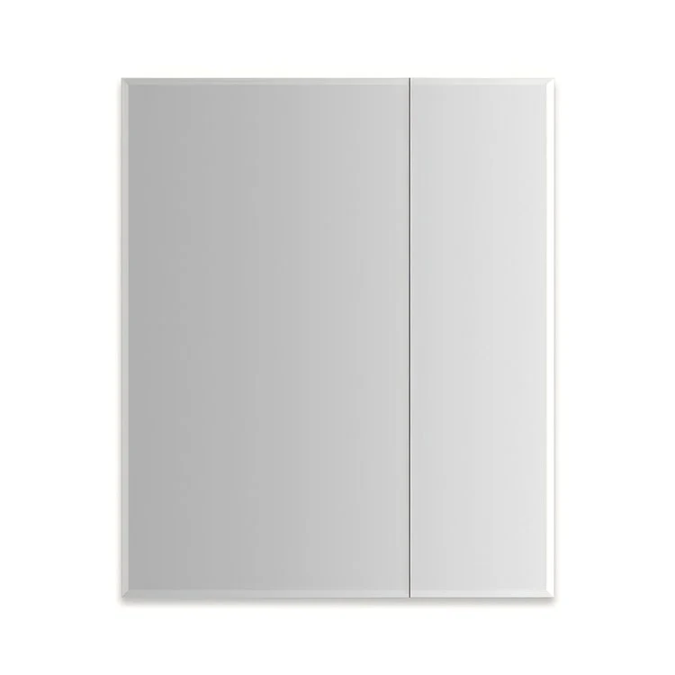 Medicine Cabinet M Series Reserve 30 x 36 x 6 Inch 2 Doors Mirrored Slow Closing Left Beveled Edge/Electric/Interior Light - Frankwebs