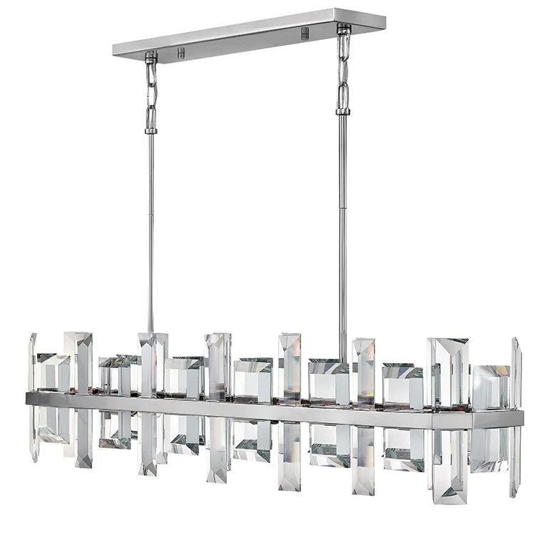 Odette Eight-Light Linear Chandelier - Frankwebs