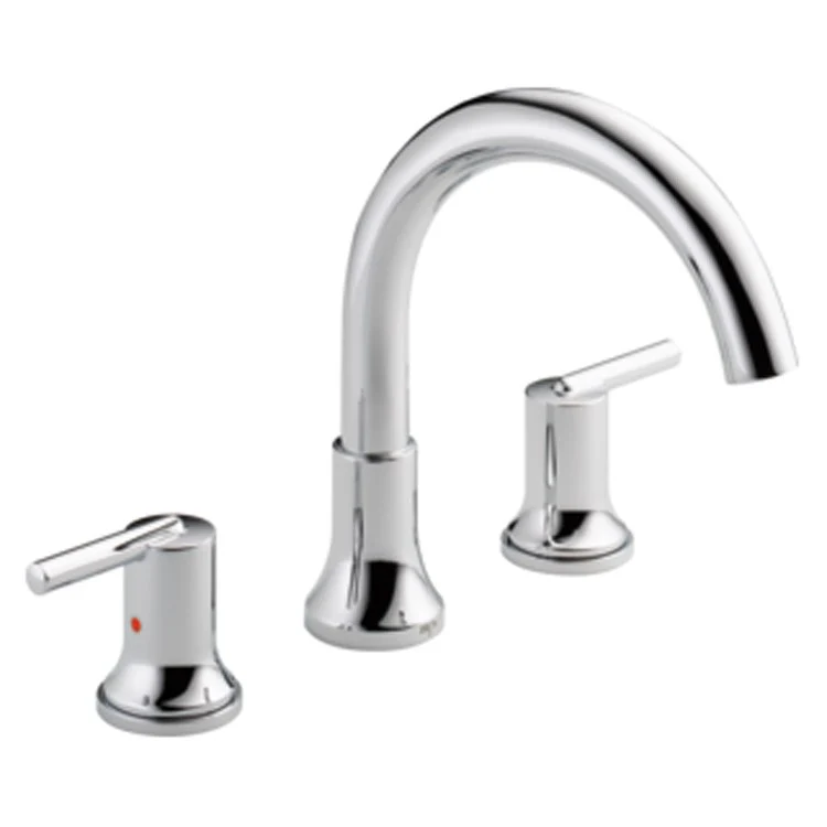 Trinsic Two Handle 3-Hole Roman Tub Faucet - Frankwebs