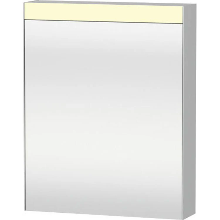 Medicine Cabinet Light & Mirror 24 x 29-7/8 Inch 1 Doors Single Mirror White Flat; Rectangular; Frameless Left - Frankwebs