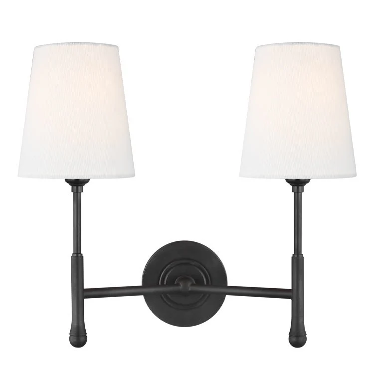 Capri Two-Light Wall Sconce by Thomas O'Brien - Frankwebs