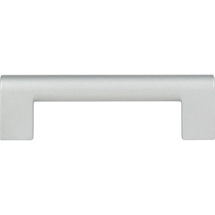 Drawer Pull Atlas Round Rail High White Gloss Zinc Alloy 3-3/4 Inch - Frankwebs