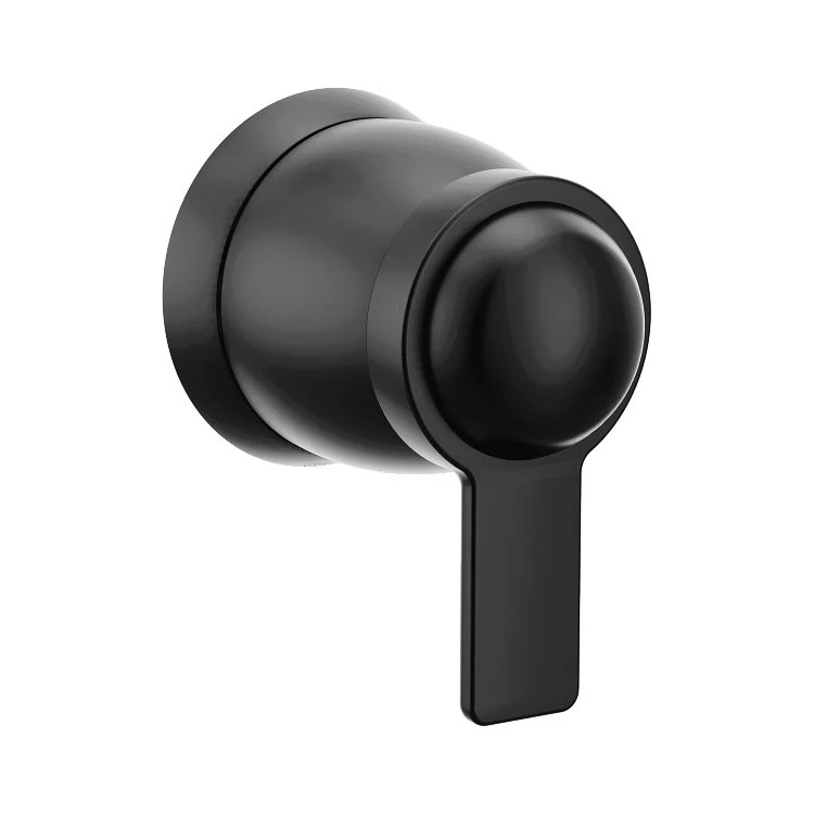 Volume Control Trim 90 Degree 1 Lever Matte Black ADA - Frankwebs