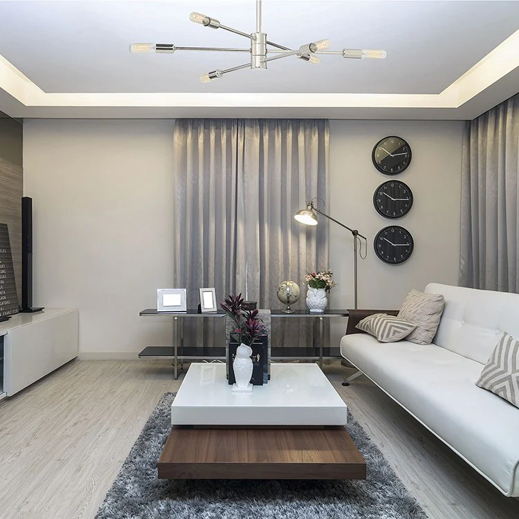 Lyrique Six-Light Chandelier - Frankwebs