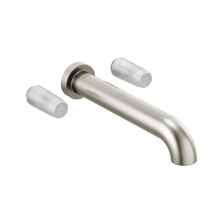 Tub Filler Trim Litze Wall Mount Less Handle Polished Chrome ADA 8-16 Inch Spread Less Handshower 9.3 Gallons per Minute - Frankwebs